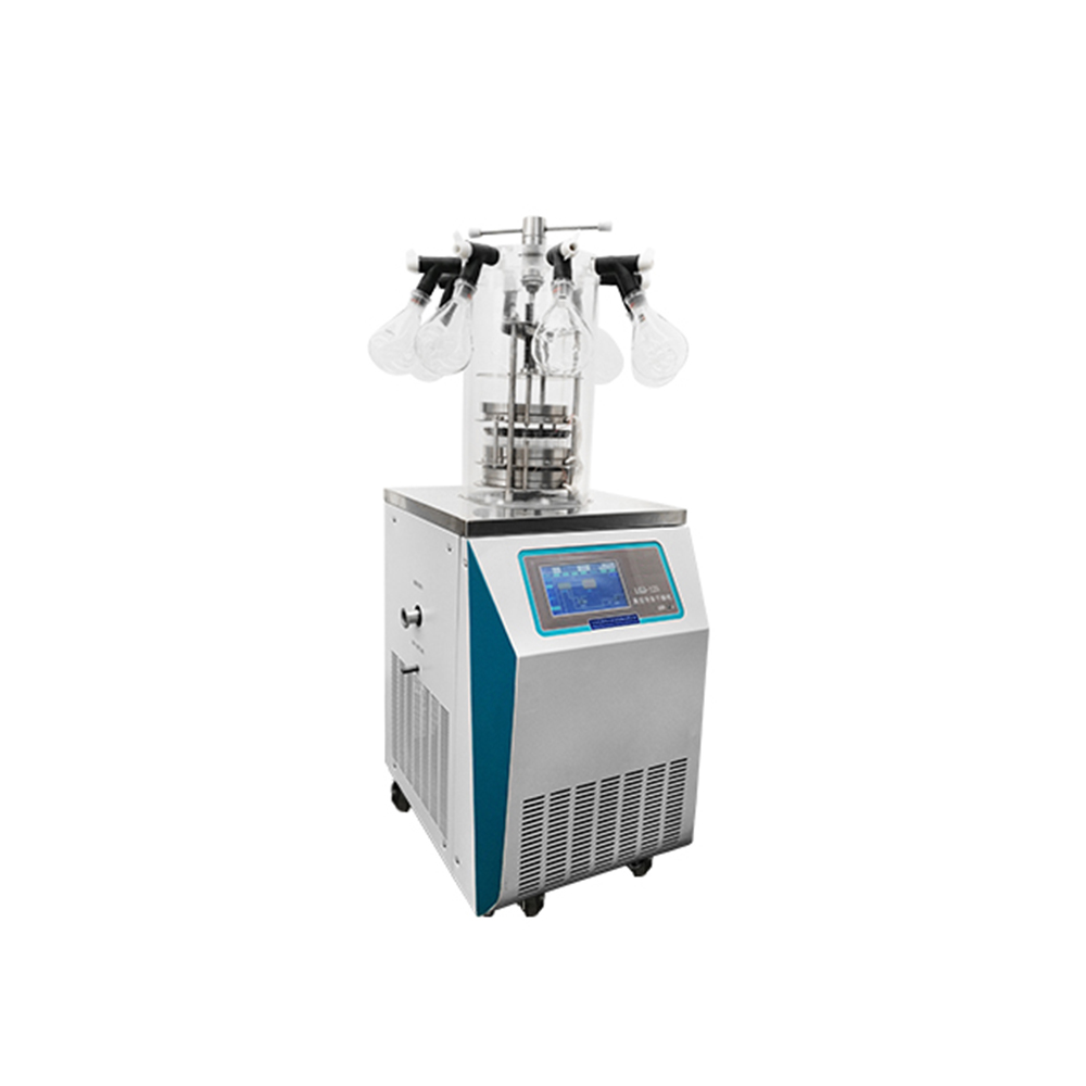 NADE LGJ-12SB Top Press Type Experimental Electric Vacuum Laboratory Lyophilizer/freeze drying equipment/freeze dryer