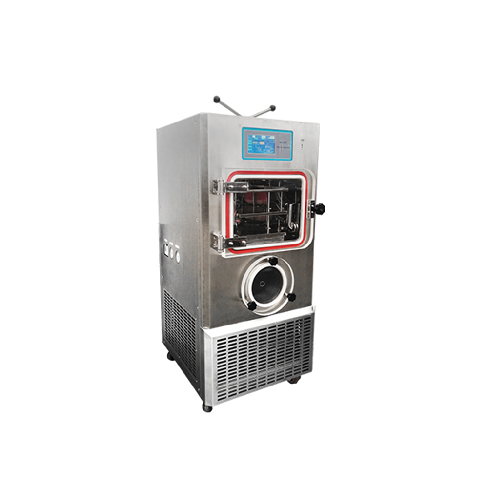 NADE LGJ-100F 10kg Silicone Oil Heating Vacuum Lyophilizer/freeze drying equipment/freeze dryer