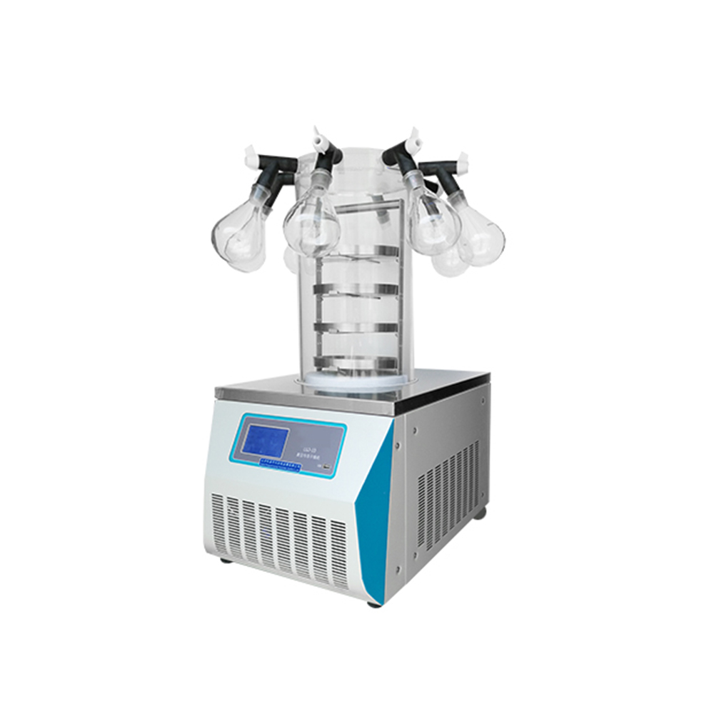 NADE LGJ-10T T-type Vacuum Normal Laboratory Lyophilizer/freeze drying equipment/freeze dryer
