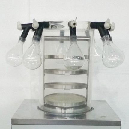 NADE LGJ-12C Multi-Manifold Standard Type Laboratory Vacuum Lyophilizer/freeze drying equipment/freeze dryer china