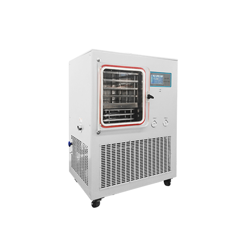 NADE LGJ-100F 10kg Silicone Oil Heating Vacuum Lyophilizer/freeze drying equipment/freeze dryer