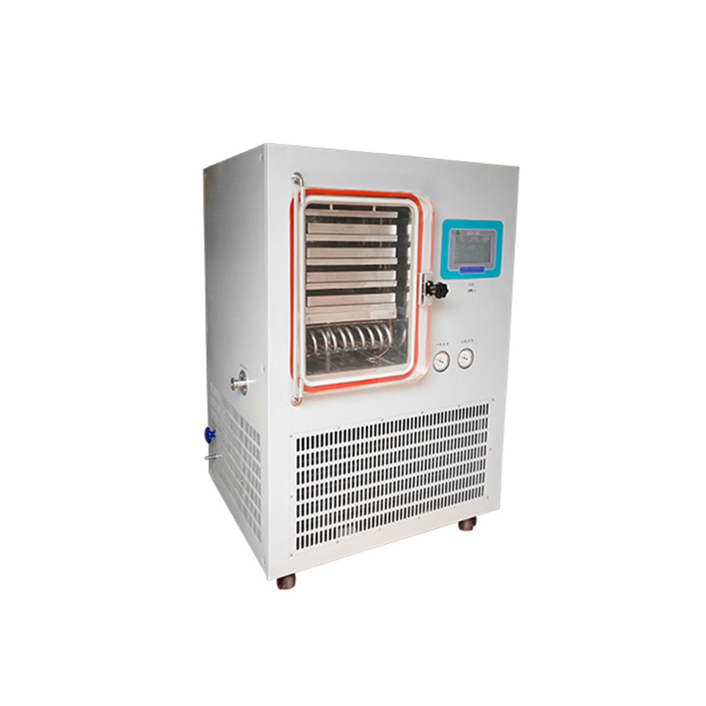 NADE LGJ-100F 10kg Silicone Oil Heating Vacuum Lyophilizer/freeze drying equipment/freeze dryer