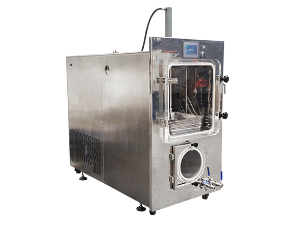 NADE LGJ-50FY Top Press Type Experimental Silicone Oil Heating Vacuum Lyophilizer/freeze drying equipment/freeze dryer