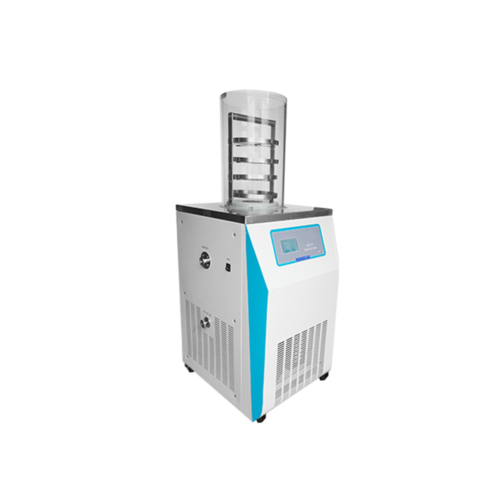 NADE LGJ-18B Top Press Type laboratory freeze drying equipment/freeze dryer of liquid, pasty, solid / vials materials