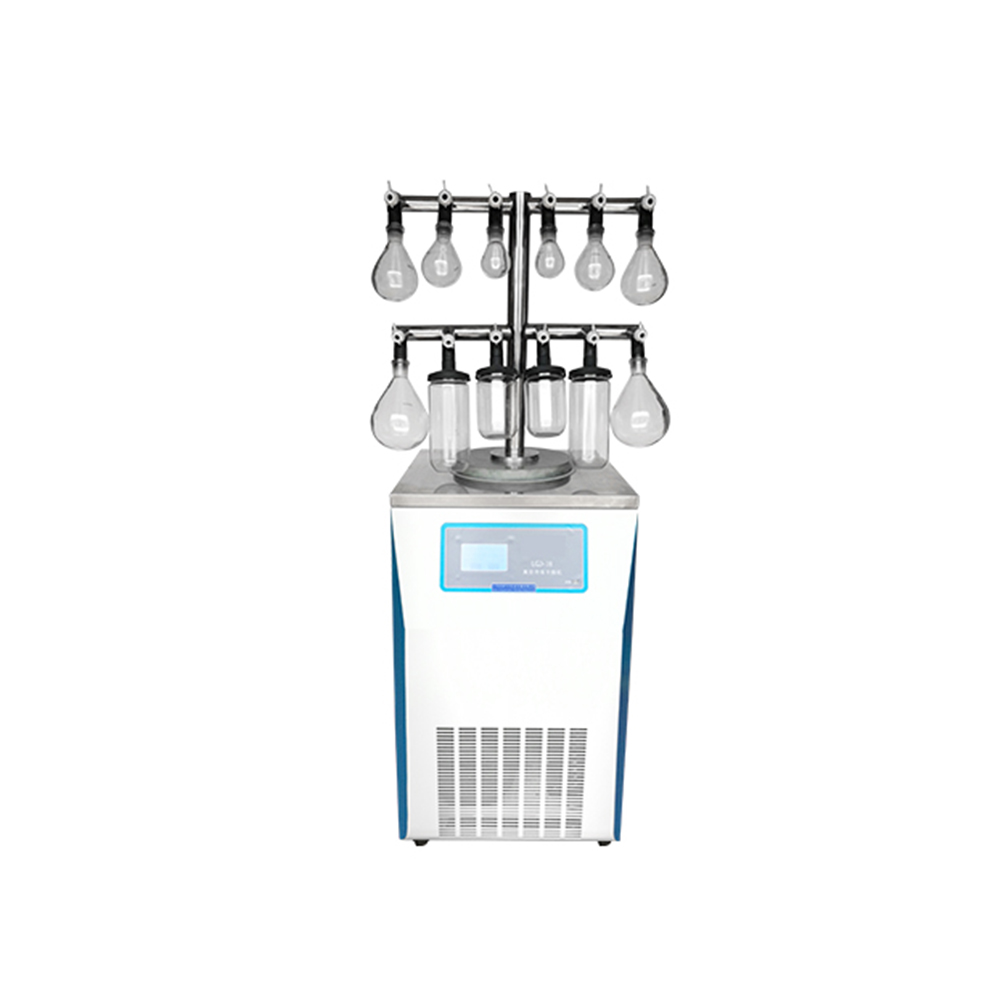NADE LGJ-18B Top Press Type laboratory freeze drying equipment/freeze dryer of liquid, pasty, solid / vials materials