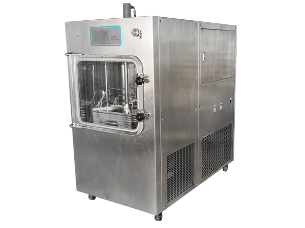 NADE LGJ-50FY Top Press Type Experimental Silicone Oil Heating Vacuum Lyophilizer/freeze drying equipment/freeze dryer