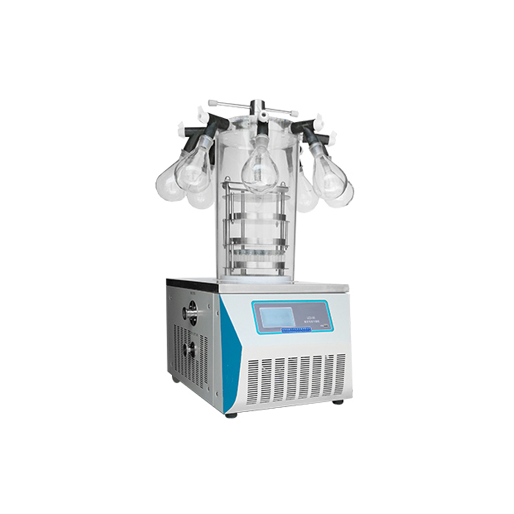 NADE LGJ-10T T-type Vacuum Normal Laboratory Lyophilizer/freeze drying equipment/freeze dryer