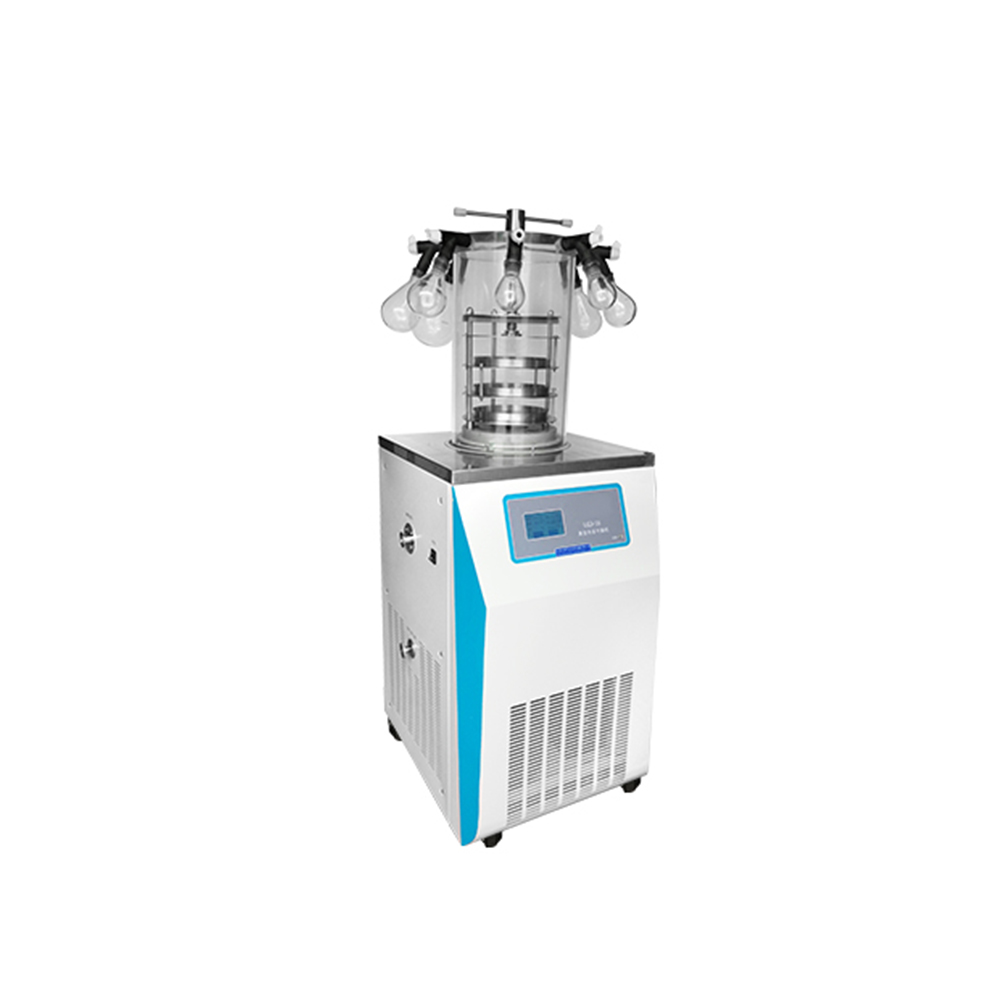 NADE LGJ-18B Top Press Type laboratory freeze drying equipment/freeze dryer of liquid, pasty, solid / vials materials