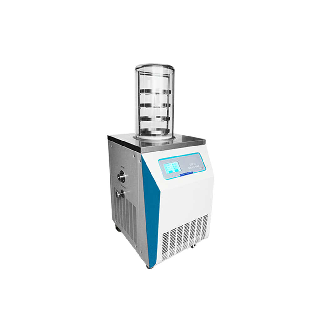 NADE LGJ-12B Top Press Type Lab Lyophilizer/freeze drying equipment/freeze dryer for liquid, pasty, solid and he vials materials