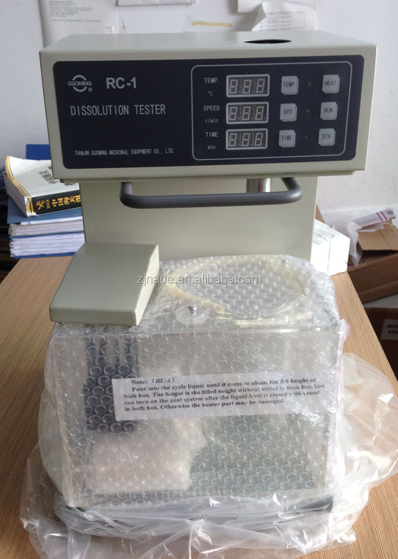 Nade LED Display Medical Testing Machine Automatic Tablet/capsule Dissolution Tester RC-3 3 vessels