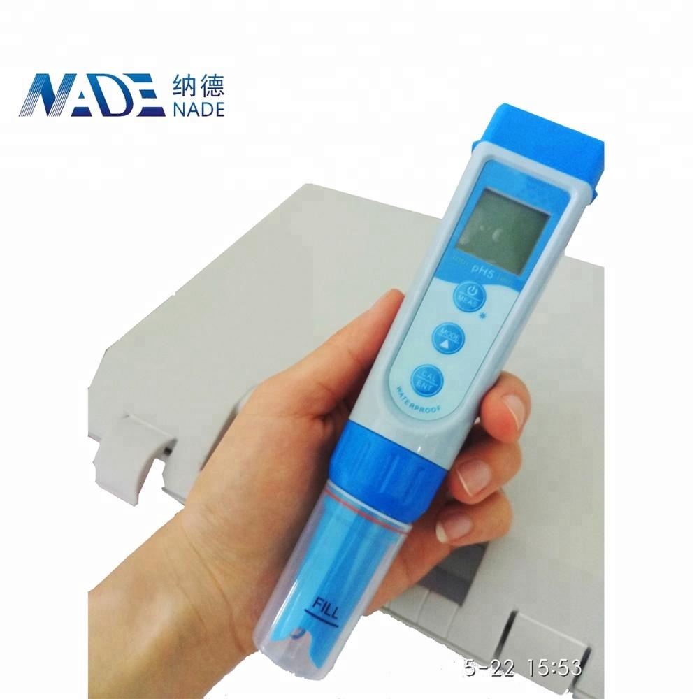 NADE pH5F pen type digital pH meter for flat surface sample