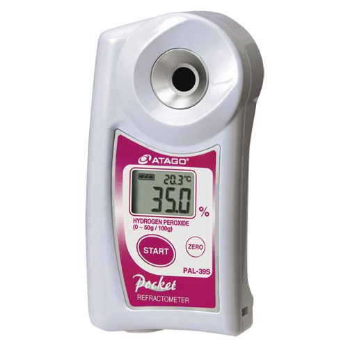 PAL-39S Digital Atago refractometer suitable for measuring H2O2 0.0 to 50.0%