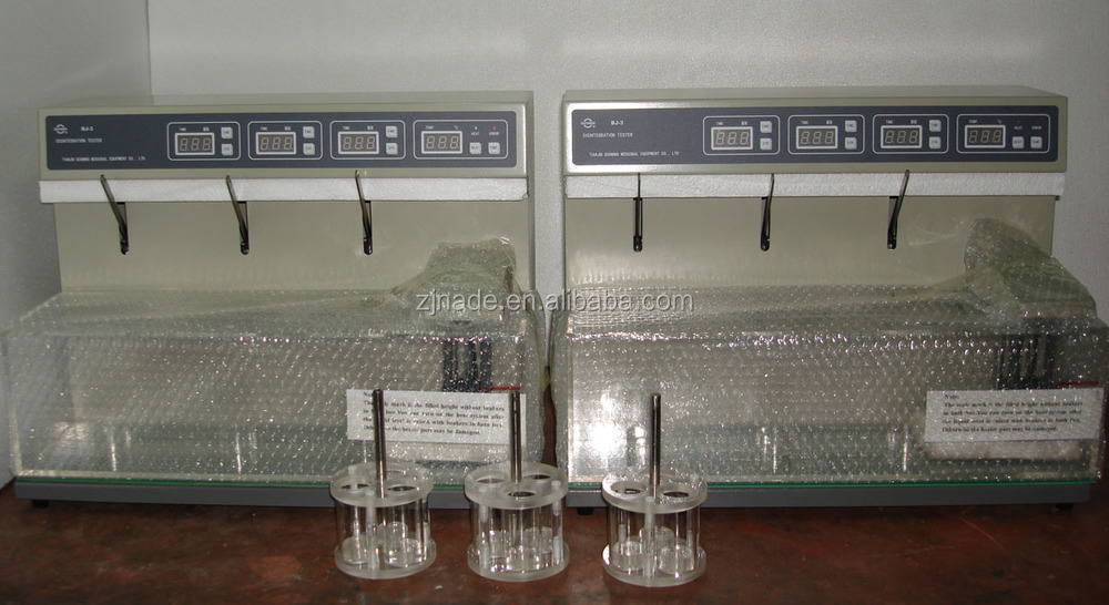 Nade Lab Tablet Disintegration tester BJ-3 3 Basket assembly tablet disintegration machine