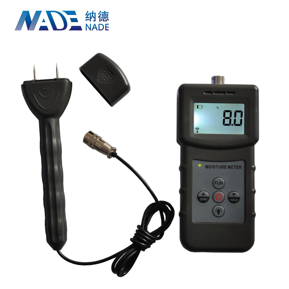 NADE Potable Digital Multifunctional 2 in 1 Moisture Meter/ Analyzer/Tester MS360 For wood,paper,Bamboo,Carton ,concrete