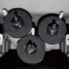 Built-in oil mist filter