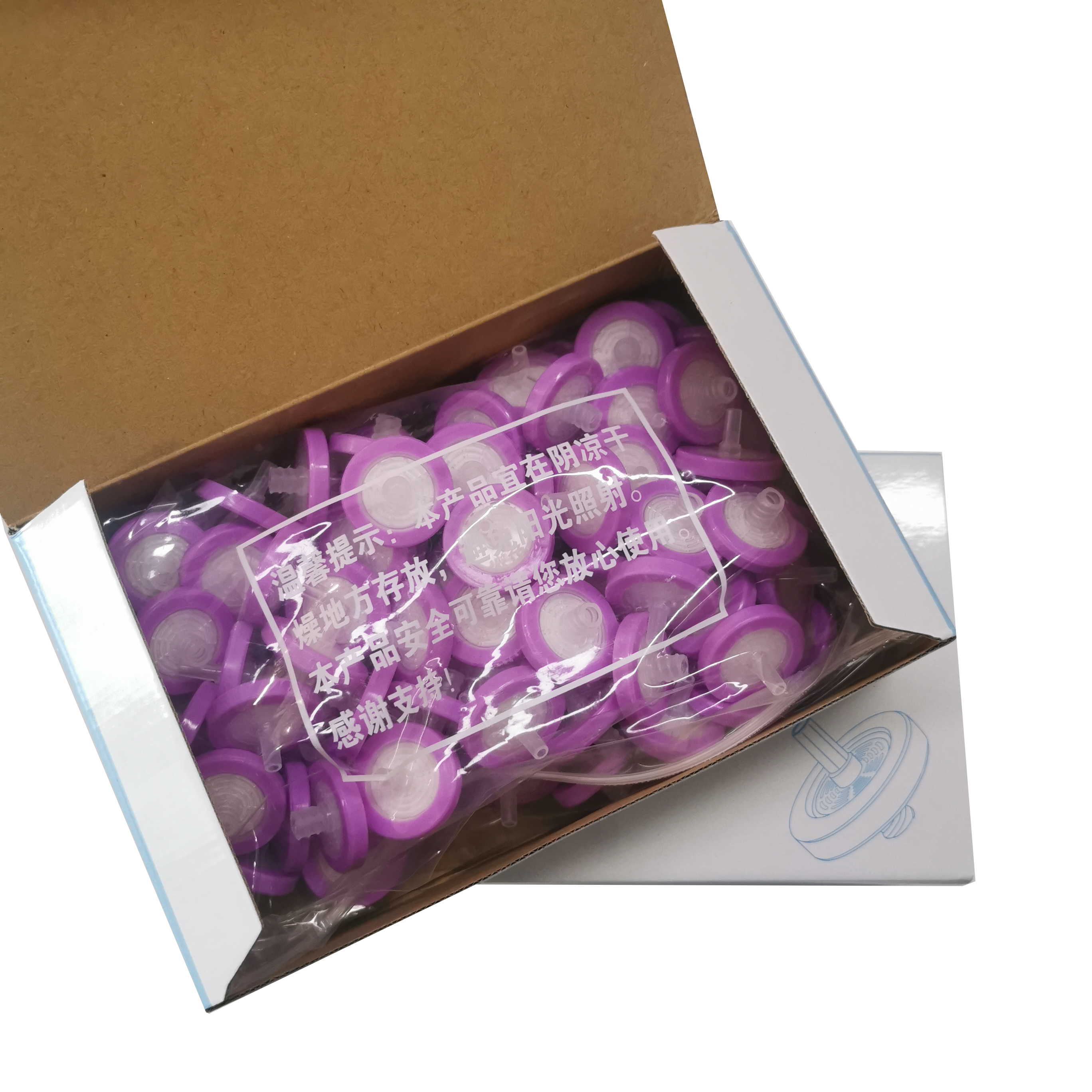 Organic Nylon Material Disposable Laboratory Consumable Syringe Filter