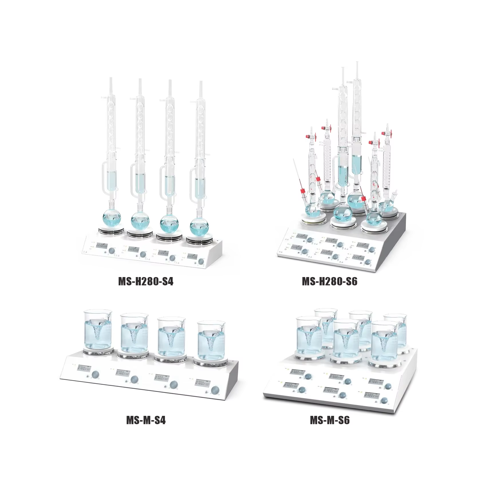 MS-H280-S4 Digital Magnetic Hotplate Stirrer 