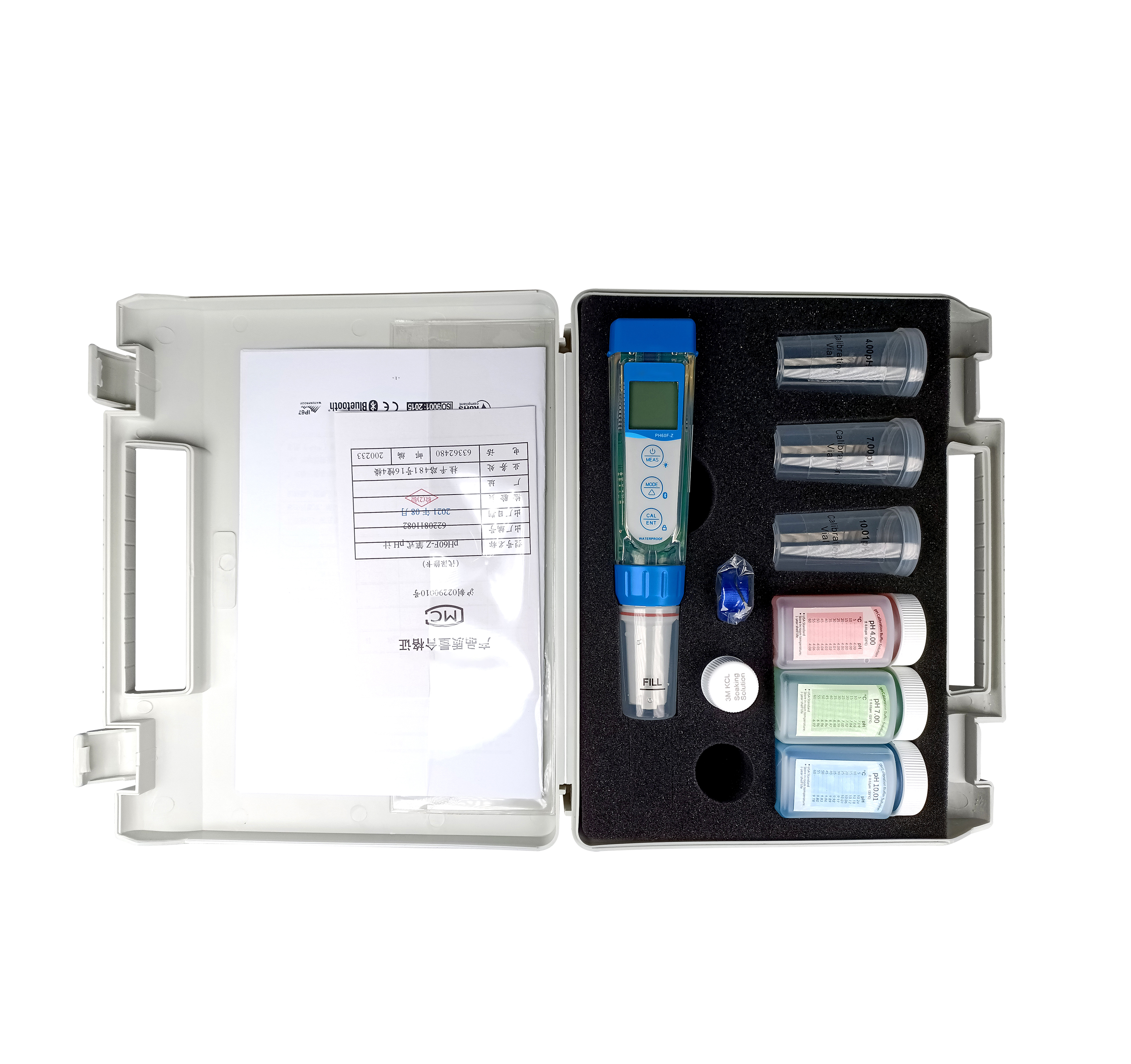 PH60F-Z Bluetooth Smart Flat pH Tester