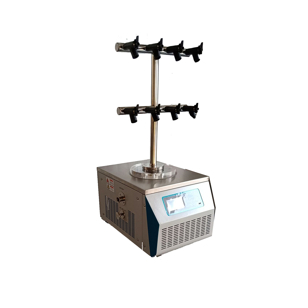NADE LGJ-10T T-type Vacuum Normal Laboratory Lyophilizer/freeze drying equipment/freeze dryer
