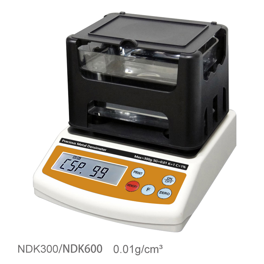 NADE NDK600 LED display Precious Metal Purity/Gold Karat Tester/Gold density Tester 0.01g/cm3