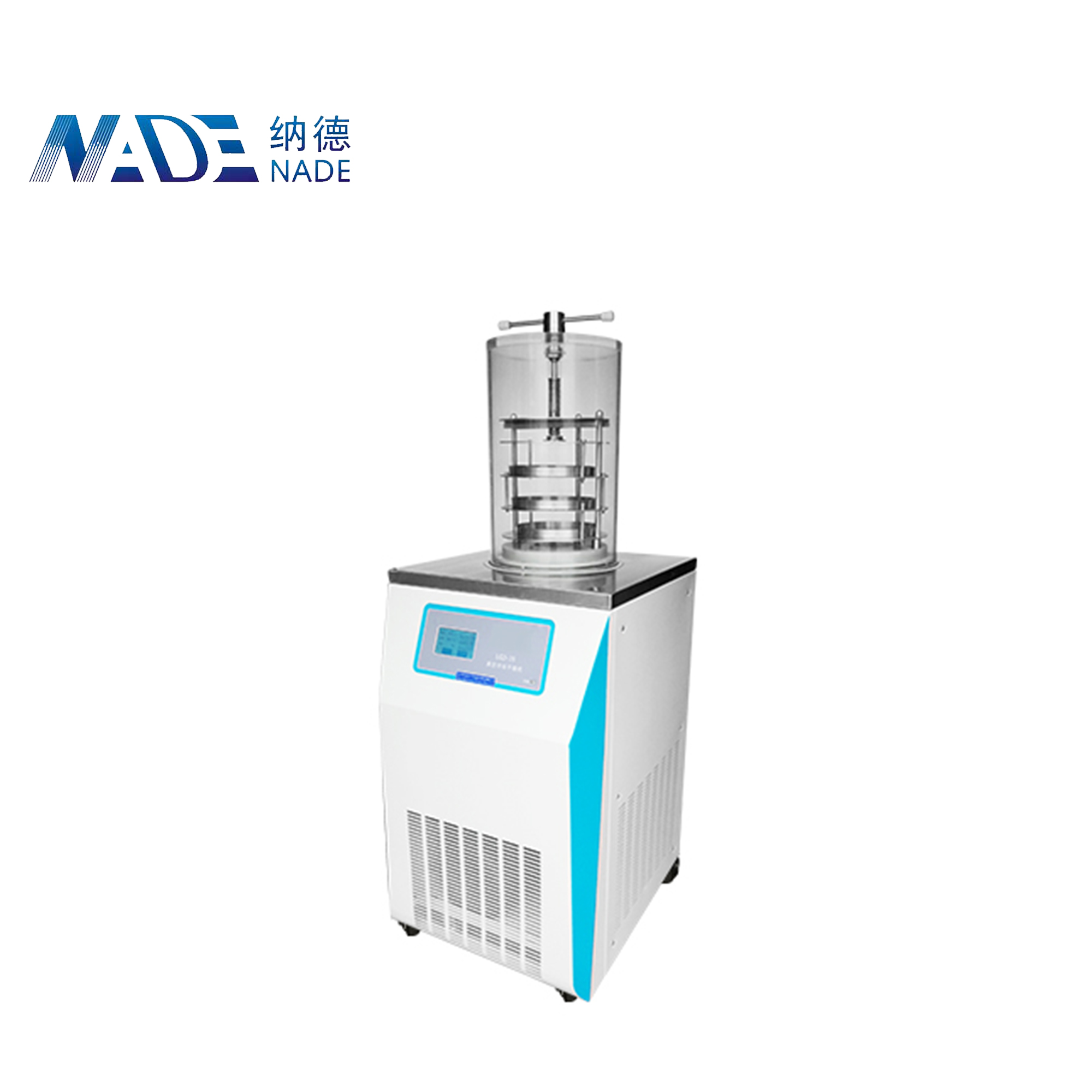 NADE LGJ-18B Top Press Type laboratory freeze drying equipment/freeze dryer of liquid, pasty, solid / vials materials