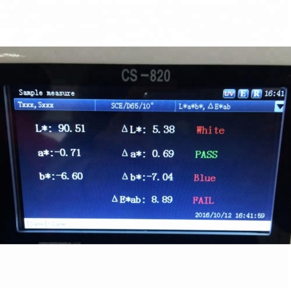 NADE CS-820 Professional Laboratory Tabletop Color Tester Textile Colorimeter