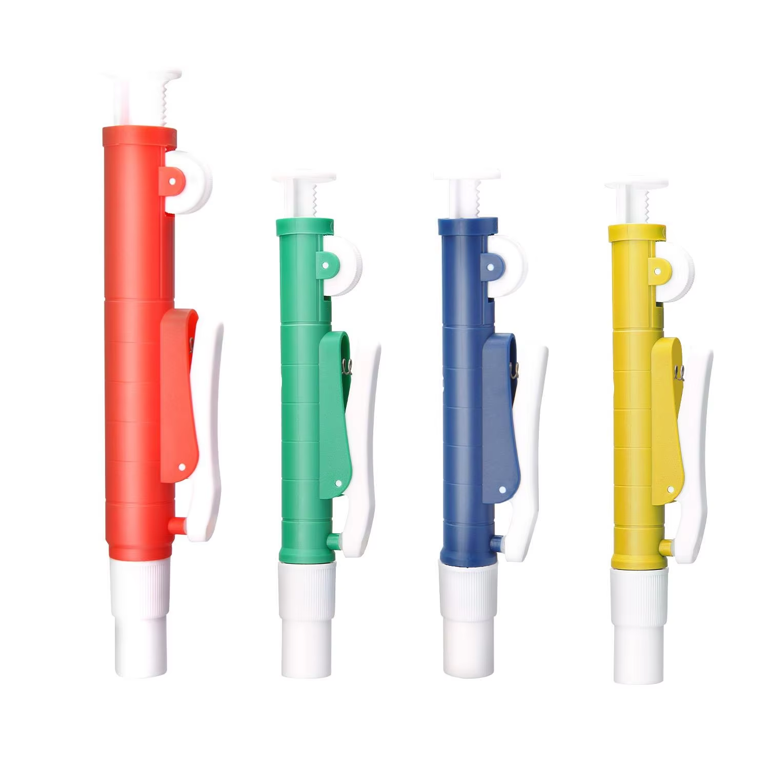 Levo E Laboratory Pipette pump with a thumbwheel