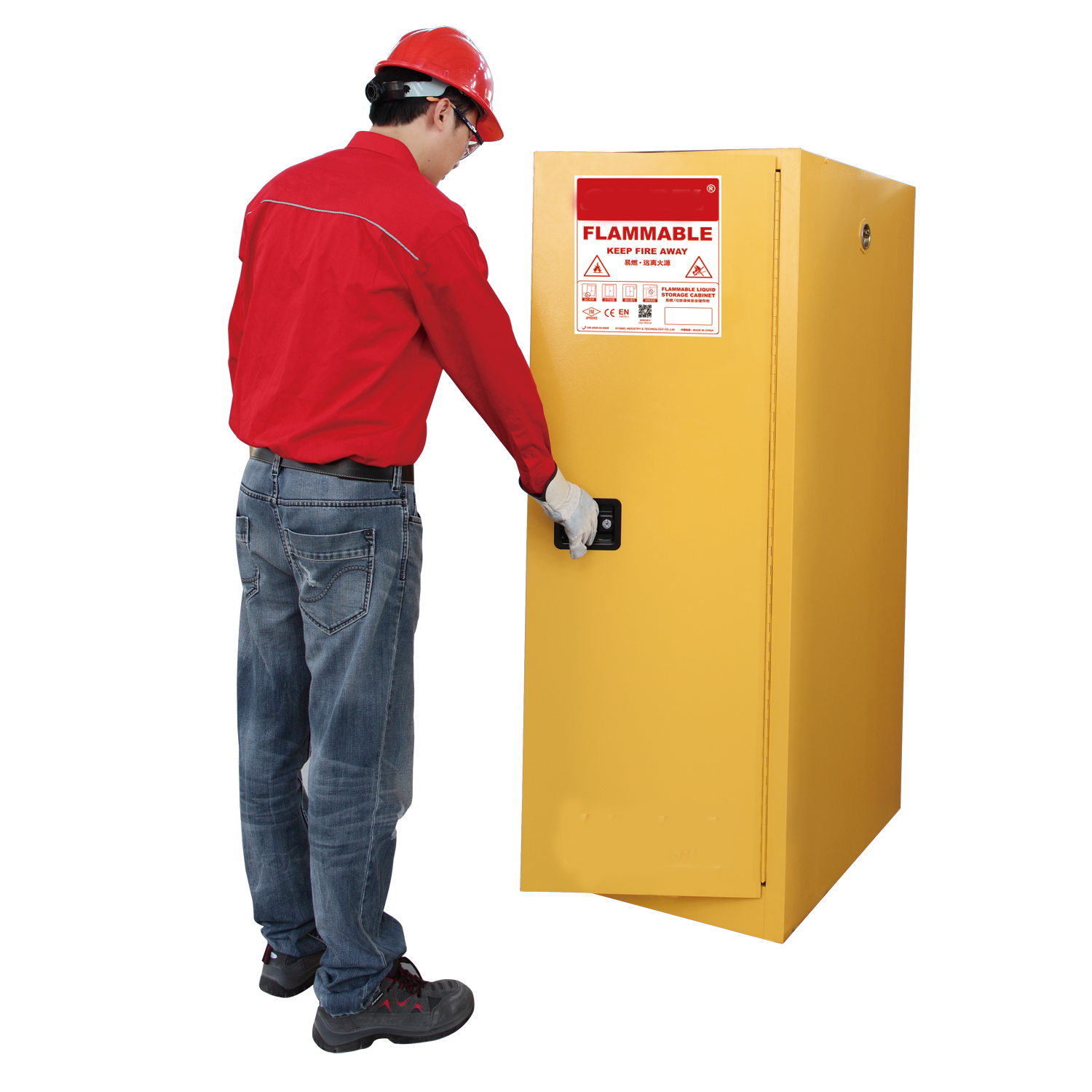 NADE 54Gal Fireproof Flammable Safety Cabinet