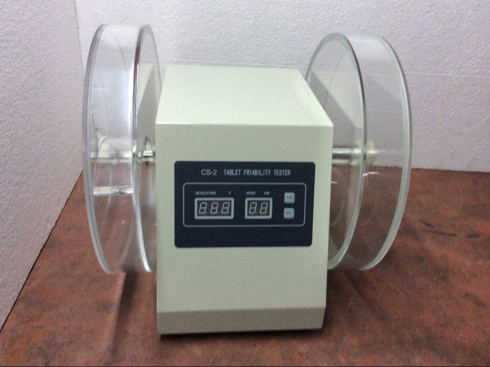 Nade Testing Equipment Tablet Friability Tester CS-1 (2 cylinder ) friability test machine