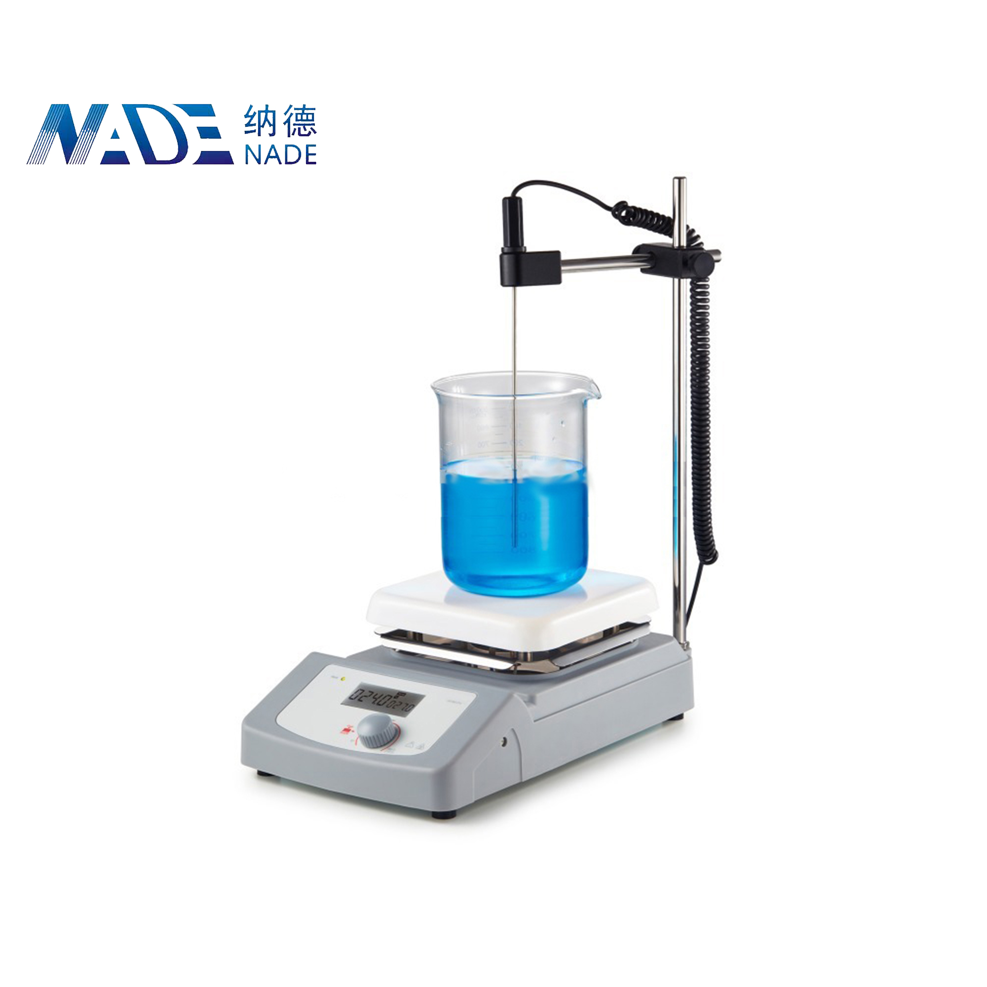 NADE 380C safe Laboratory Chemical Resistance Hotplate with PT1000 temperature sensor