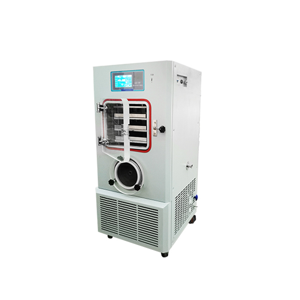 NADE LGJ-20F Standard Type Experimental Silicone Oil Heating Vacuum Lyophilizer/freeze drying equipment/freeze dryer