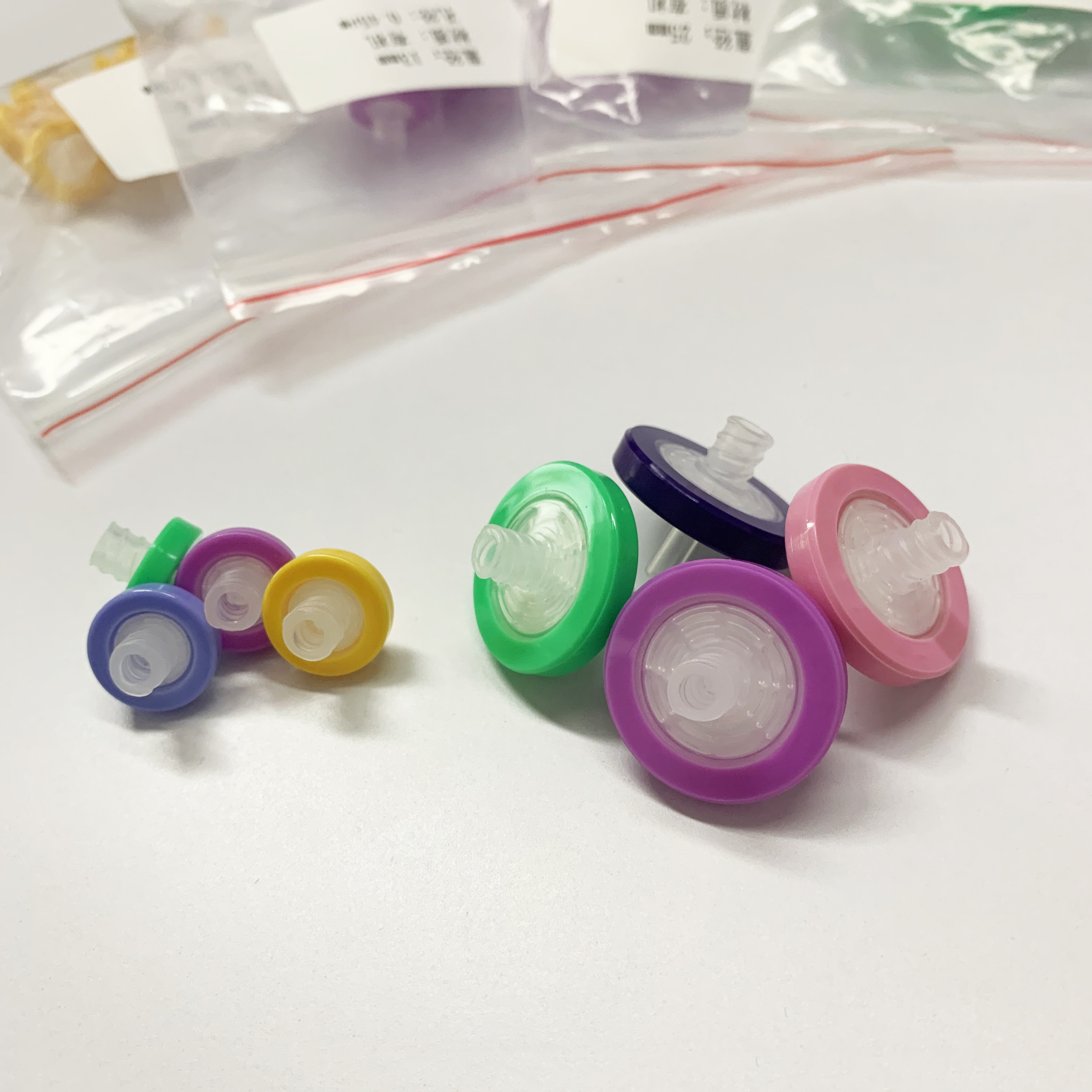 GF Glass Fibre Membrane Disposable Lab Consumable Syringe Filter