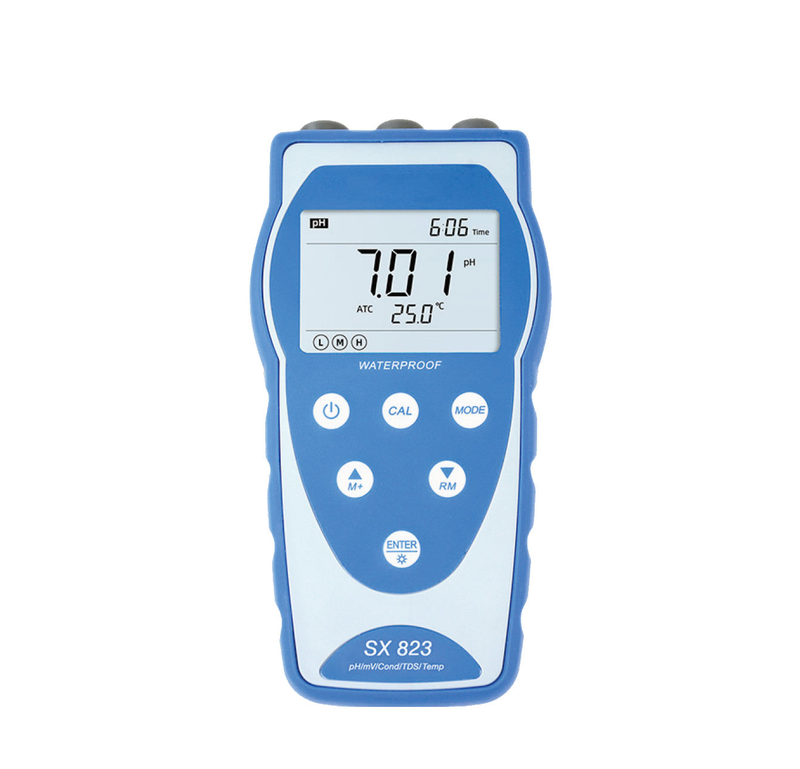 SX823 Portable pH/Conductivity Meter