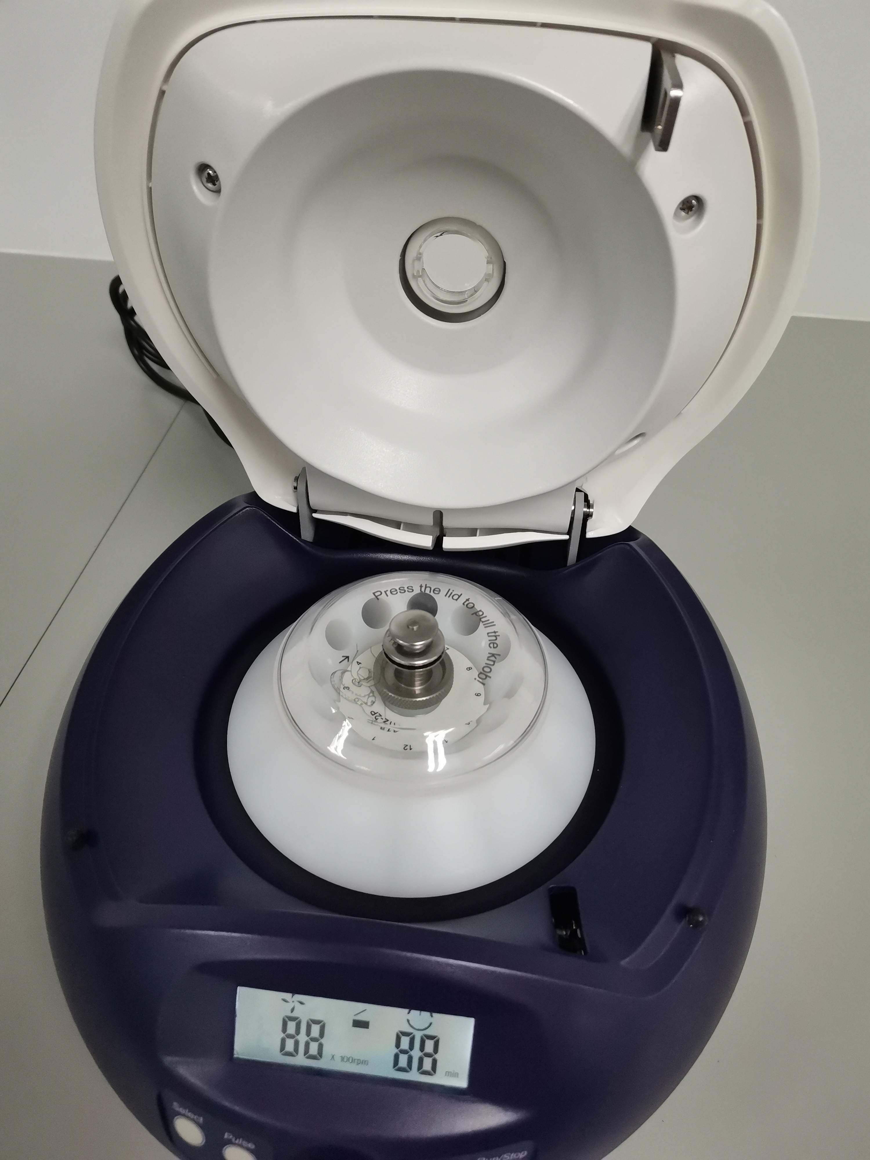 NADE D2012 plus laboratory high speed 15000rpm mini centrifuge with 12 tube plastic angle rotor
