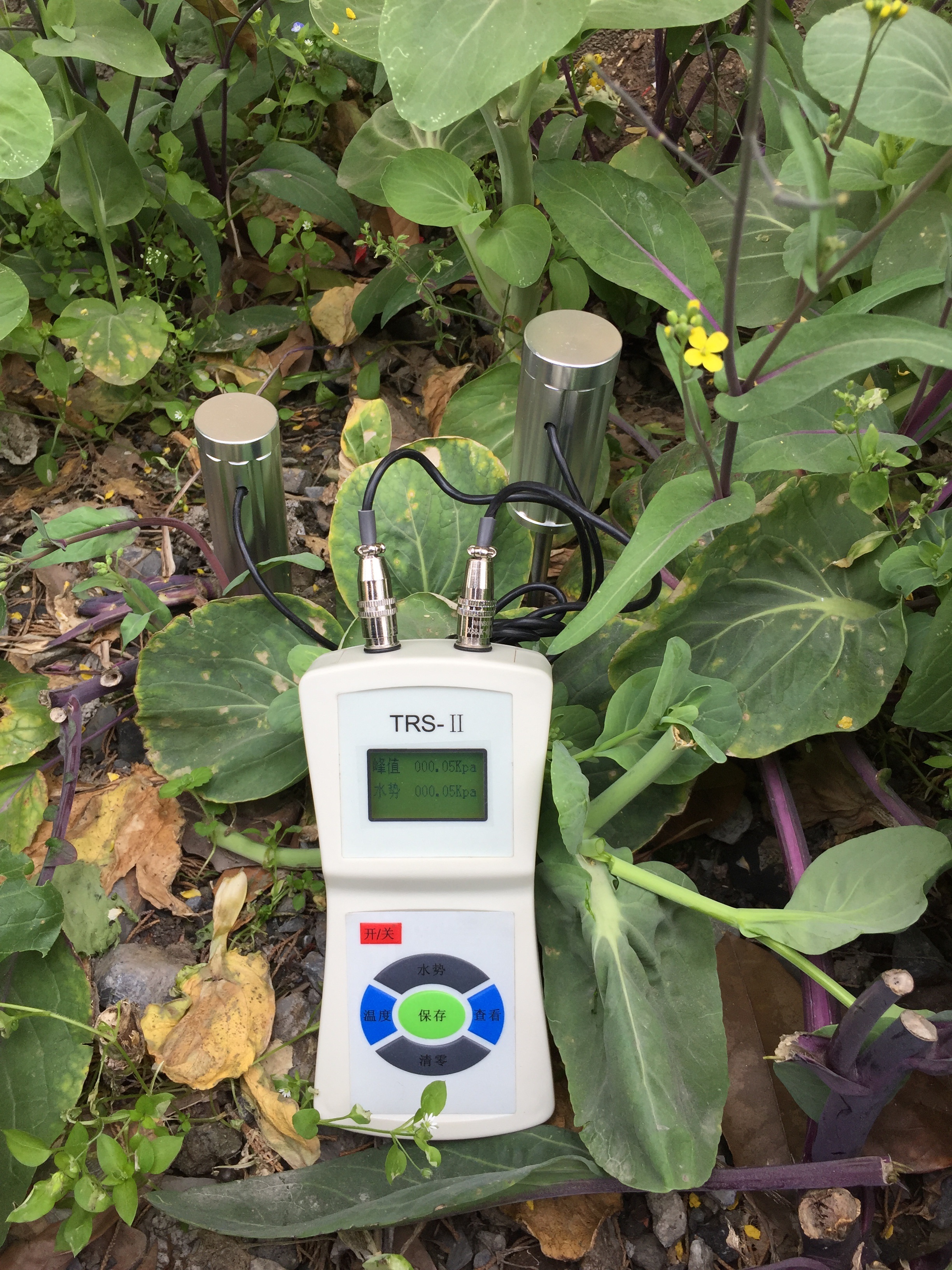 NADE Laboratory Digital soil water/moisture temperature tester Soil Water Potential Locator TRS-II