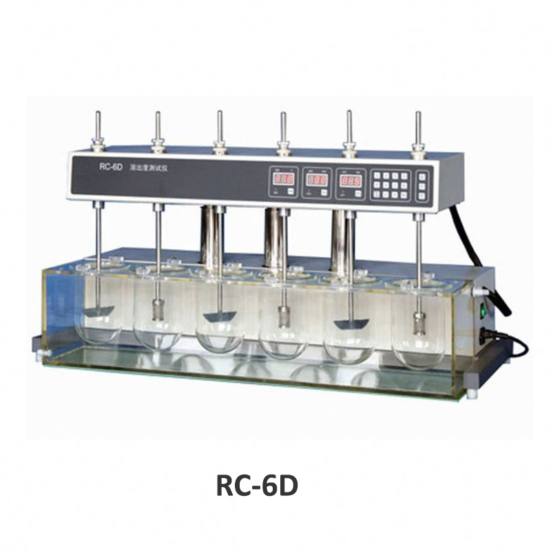 Nade LED Display Lab Testing Instrument Automatic Tablet/capsule Pharmaceutical Dissolution Tester RC-8D 8 Vessels