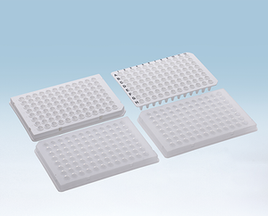 NADE PCR plate PP material 0.1ml/0.2ml Half Skirt/Non Skirt 96 well PCR plates