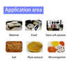 NADE LGJ-18B Top Press Type laboratory freeze drying equipment/freeze dryer of liquid, pasty, solid / vials materials