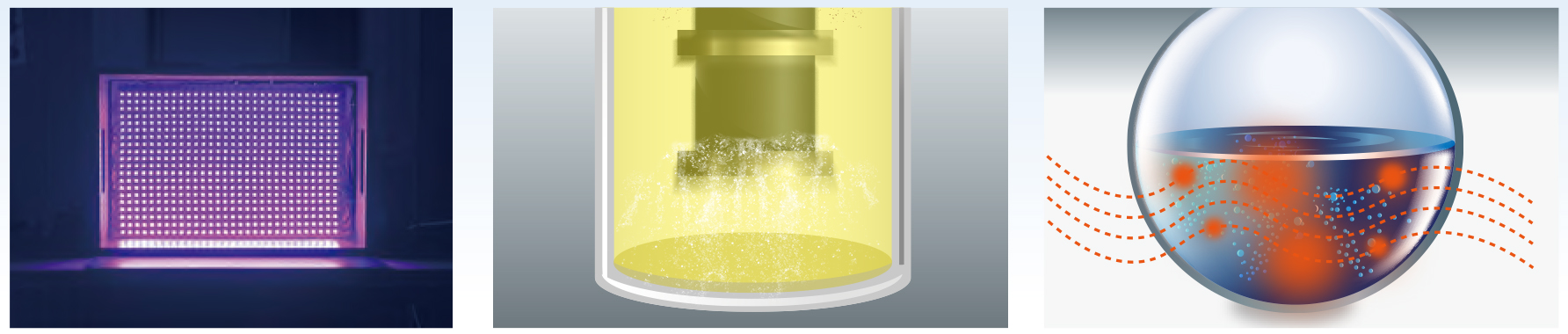 Ultraviolet irradiation&Ultrasonic effect&Microwave heating