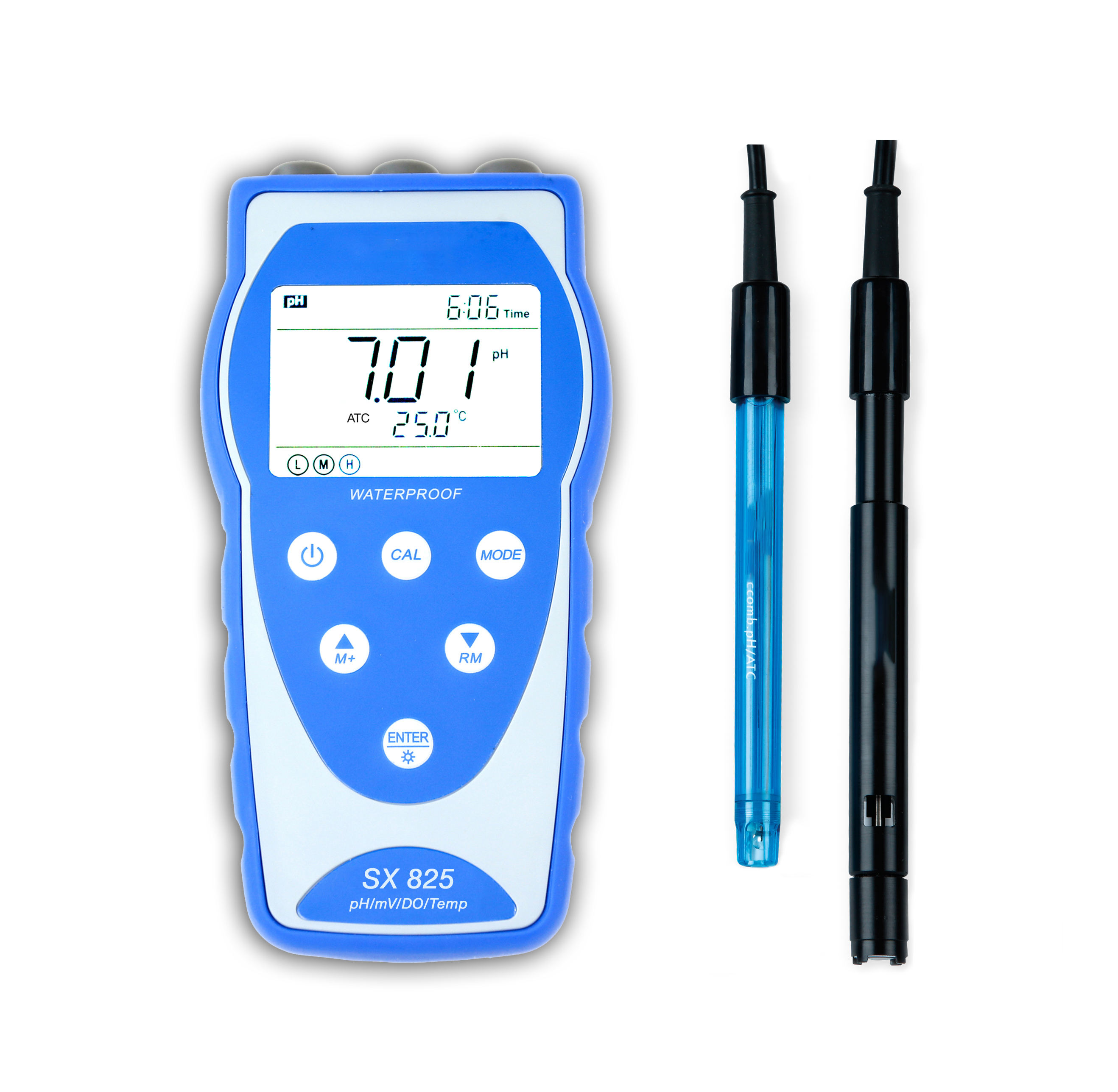  SX825 Portable pH/DO Meter