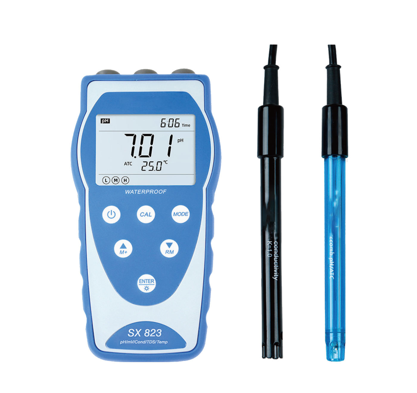 SX823 Portable pH/Conductivity Meter