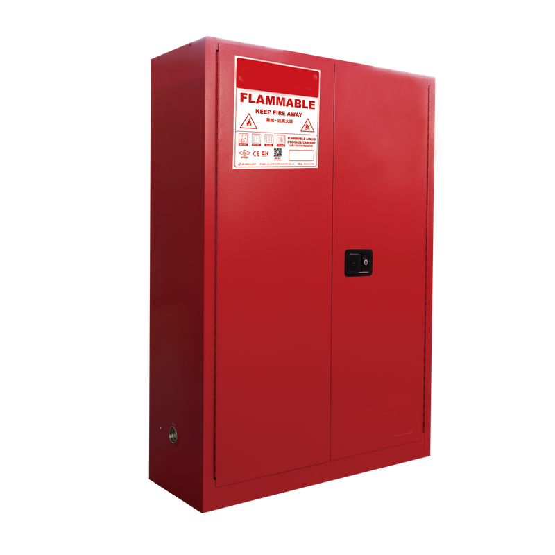 NADE 45Gal Steel Flammable And Combustible Liquids Safety Cabinet Combustible Cabinet WA810450R