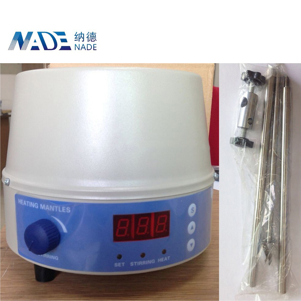NADE 98-III-B 50ml~20L 1400rpm 450C Digital Magnetic Stirring Heating Mantle