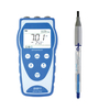NADE Waterproof Portable pH Meter Single parameter SX811 series(-2.00~19.99pH, 0.01pH, USB) with professional pH electrode