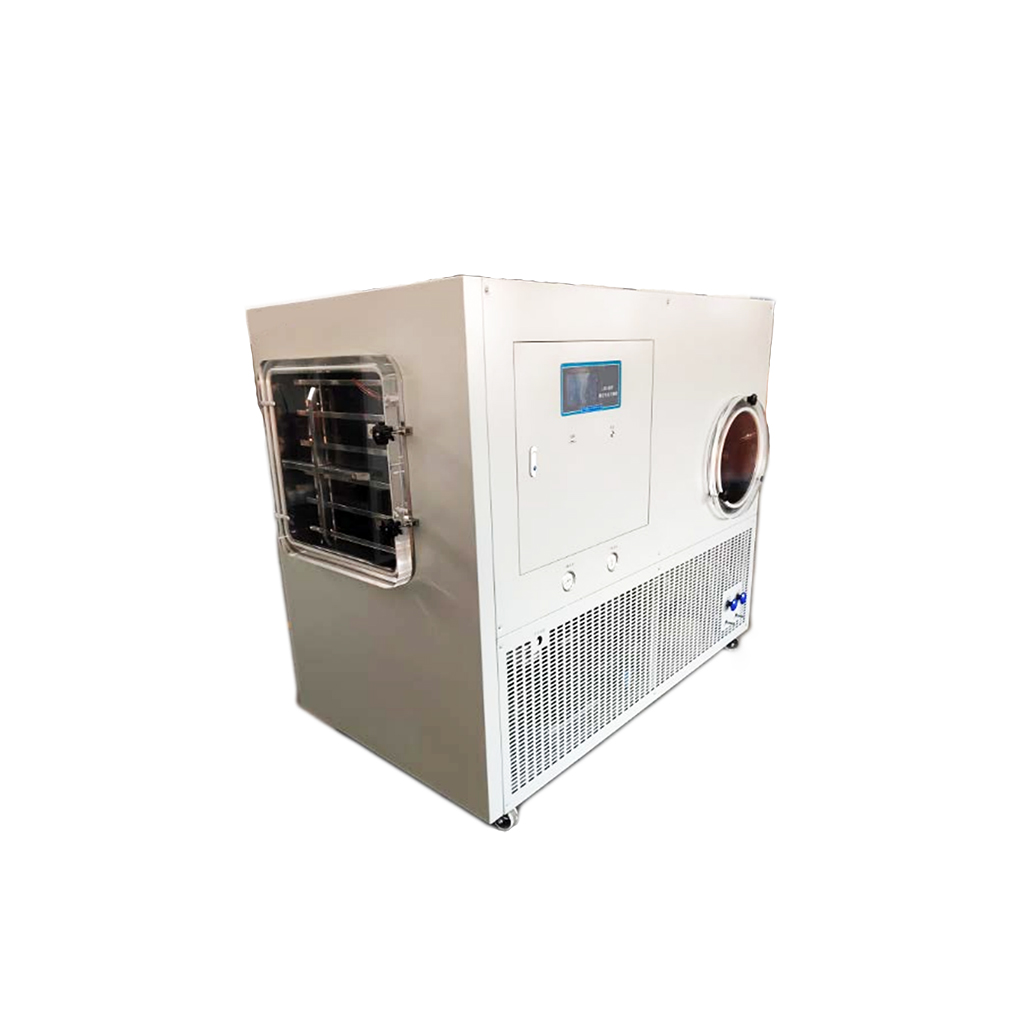 NADE LGJ-100F 10kg Silicone Oil Heating Vacuum Lyophilizer/freeze drying equipment/freeze dryer
