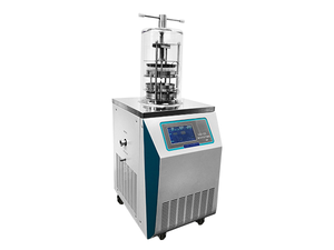 Top Press Type Experimental Electric-heating Freeze Dryer 