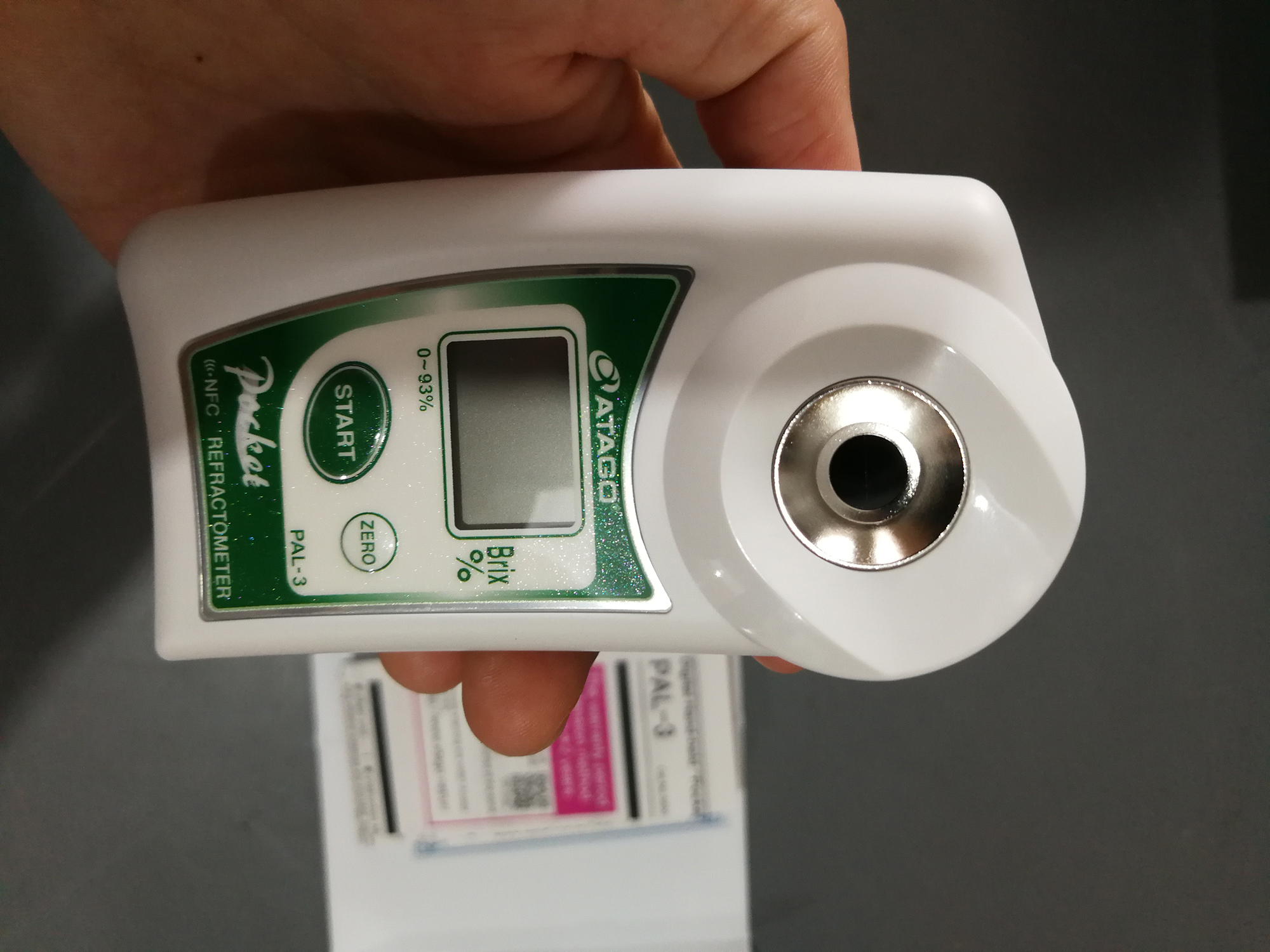 PAL-3 Digital Atago refractometer (polarimeter) hand held auto refractometer