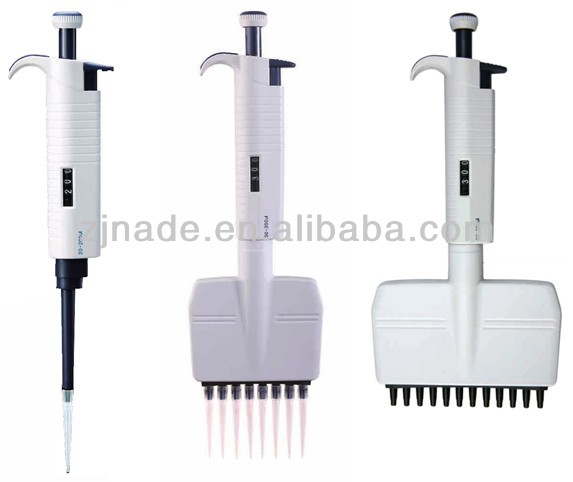 NADE Lab liquid transfer equipment Fixed Volume Single-channel Mechanical Pipette 5ul-5000ul