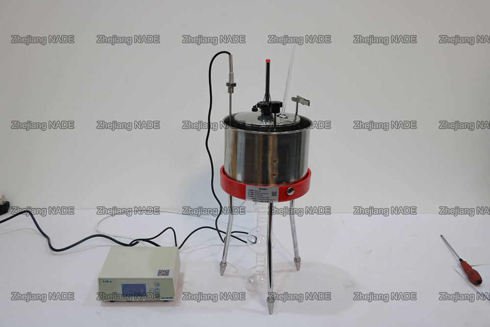 NADE Digital Engler Viscometer Asphalt Viscosity Testing Equipment for Bituminous Equipments ASTM D1665 China WNE-1C