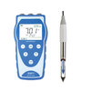 NADE Waterproof Portable pH Meter Single parameter SX811 series(-2.00~19.99pH, 0.01pH, USB) with professional pH electrode